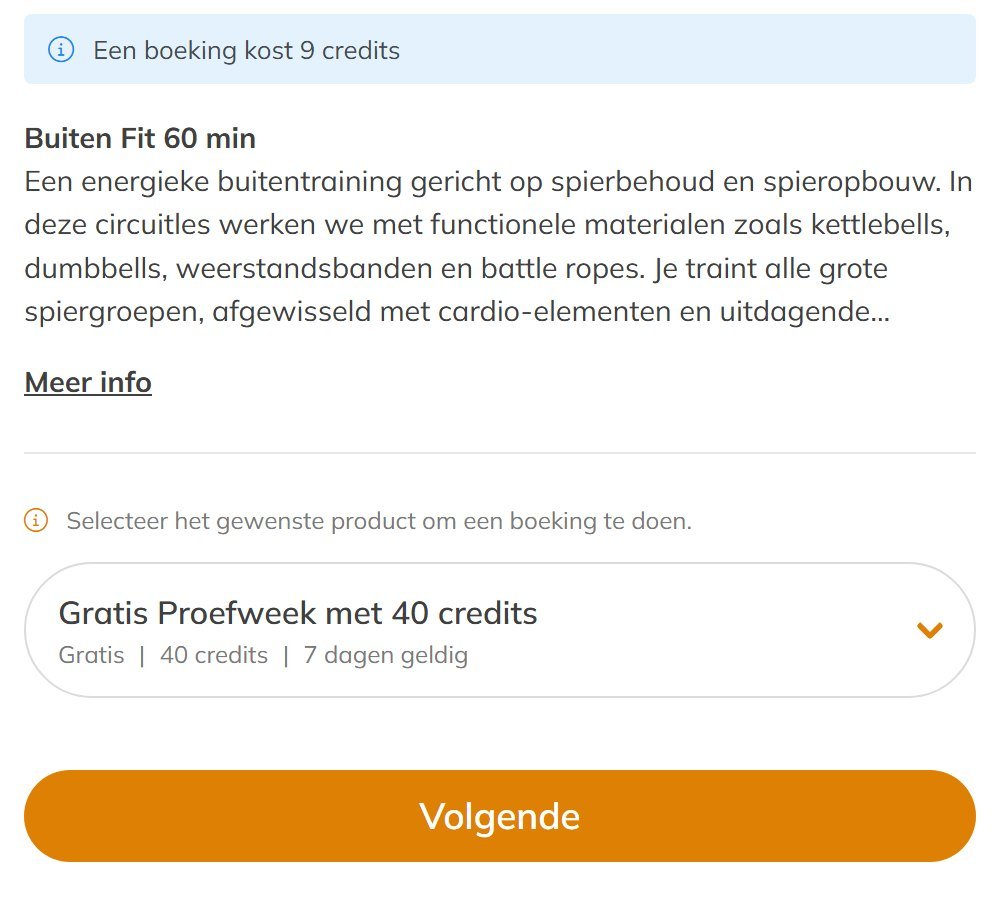 Een les kiezen met de gratis proefweek